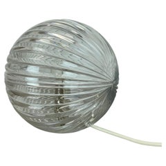 unique "BALL" crystal Glass Table Light by Claus Josef Riedel, Austria 1970s