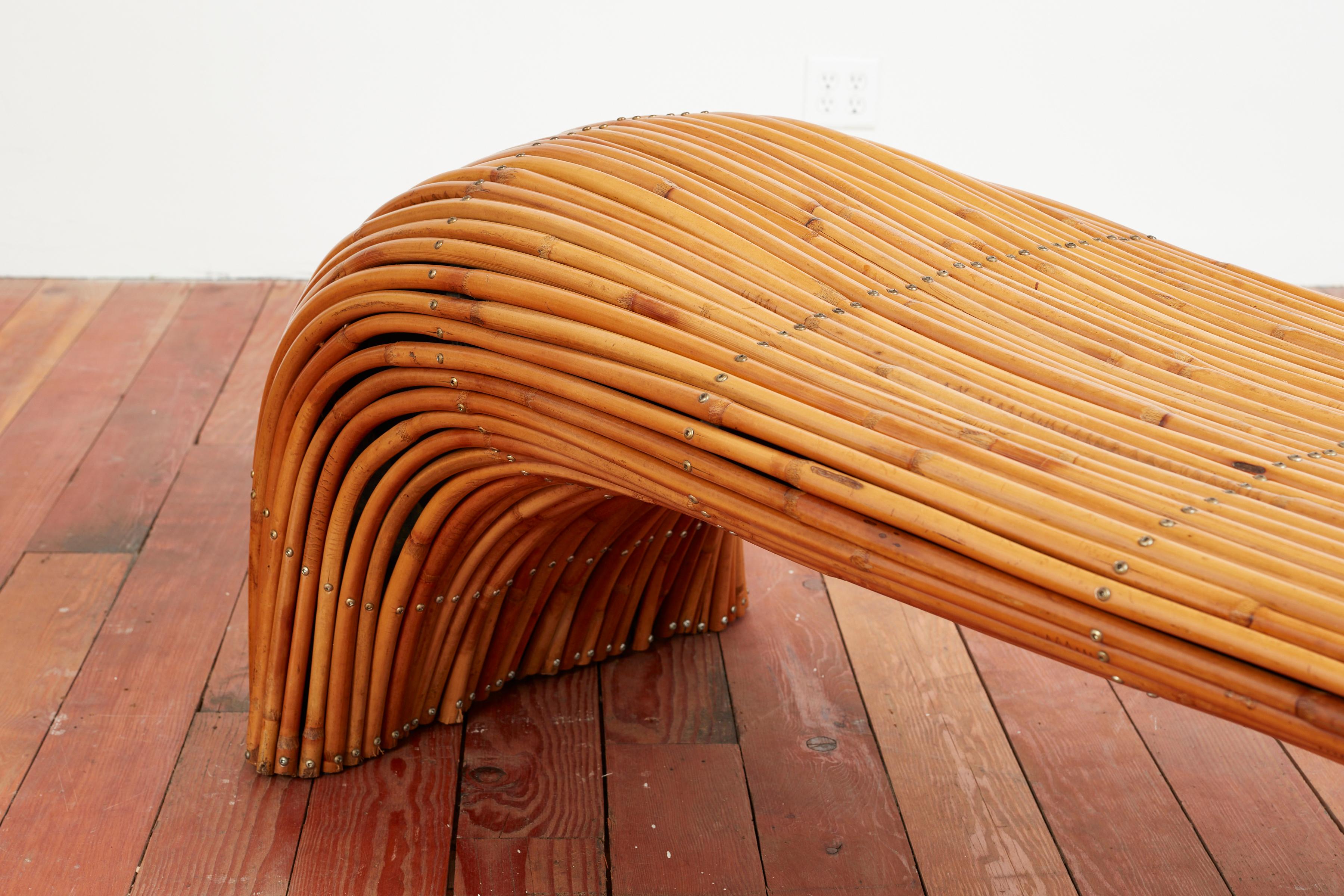 Unique Bamboo Bench 5