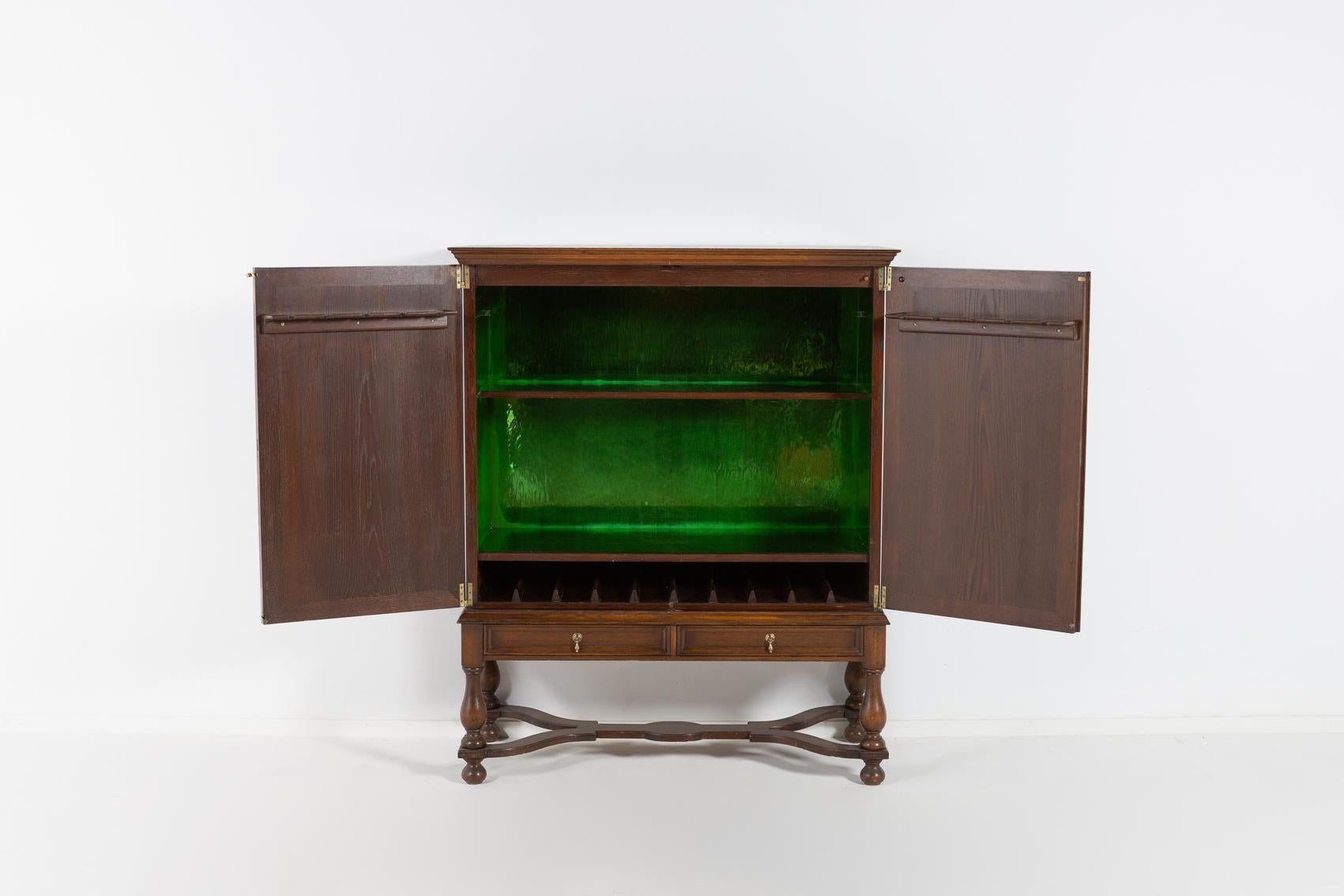 Unique Bar Cabinet from Axel Einar Hjorth by Nordiska Kompaniet, 1930’s For Sale 6