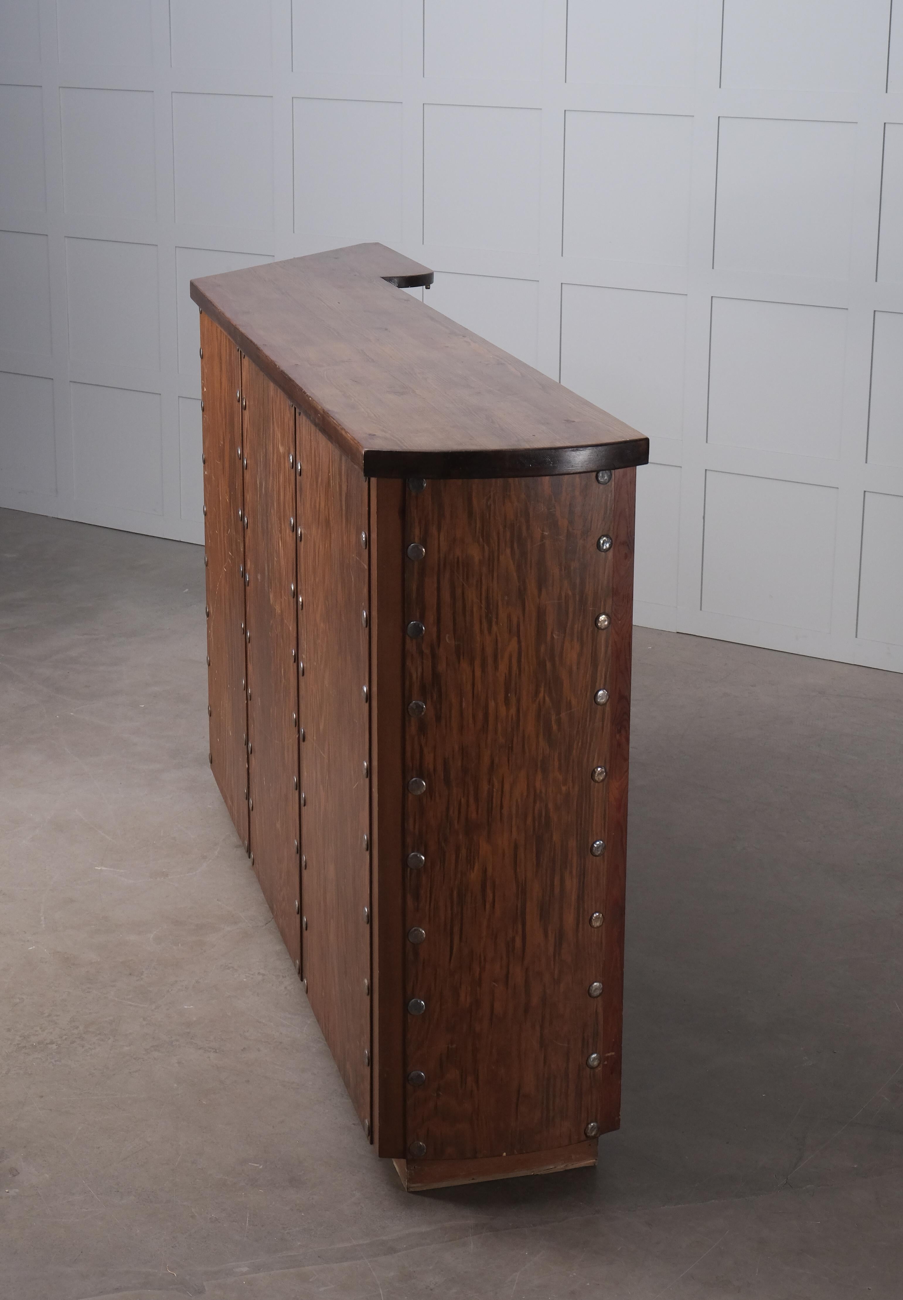 Pine Unique Bar Counter, Sweden, 1933