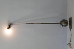 Unique Bauhaus Articulated Telescopic Wall Lamp 1920s Germany