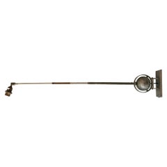 Unique Bauhaus Articulated Telescopic Wall Lamp 1920s Germany