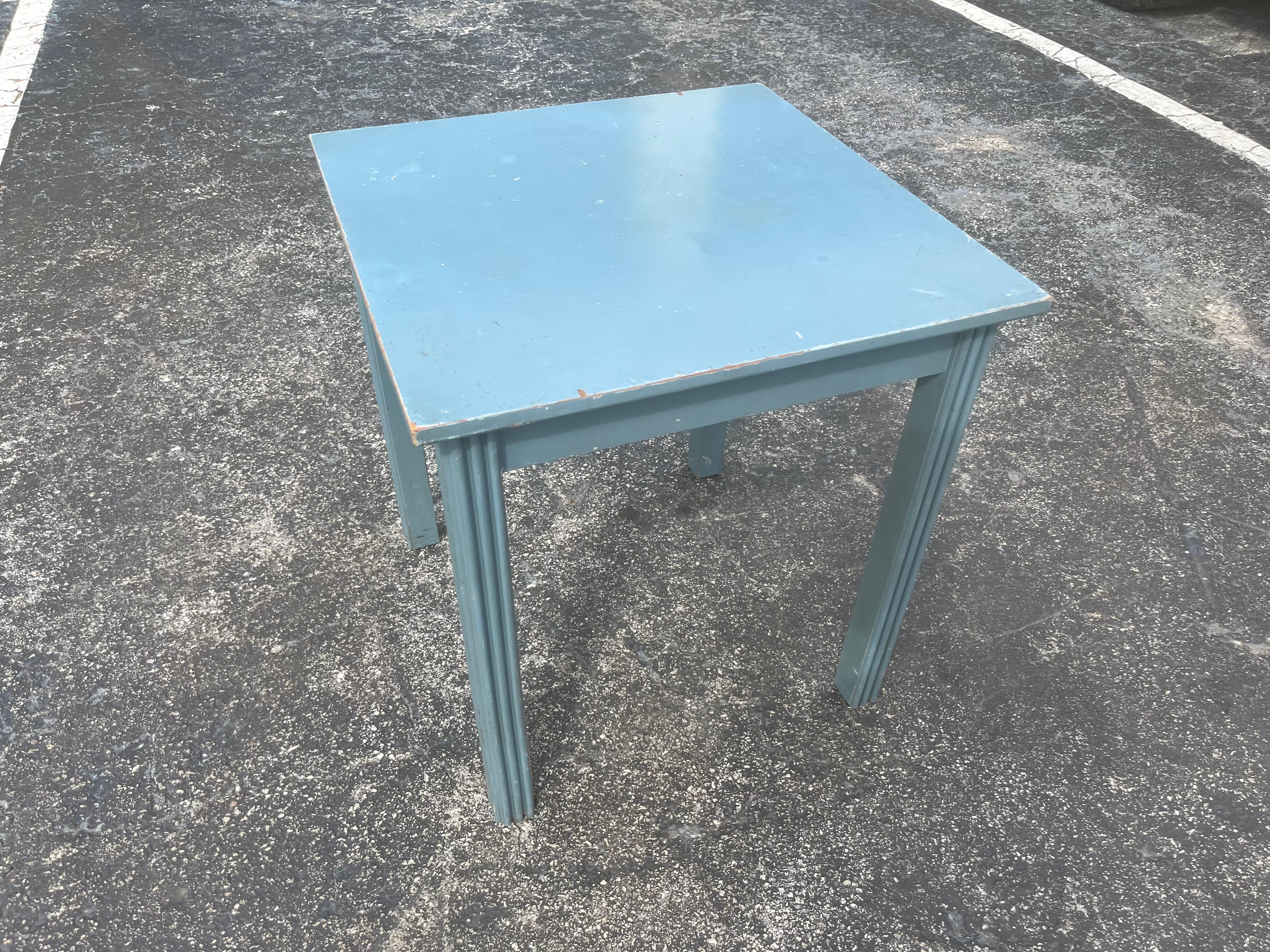 Unique Bauhaus Table by Max Fellerer For Sale 5