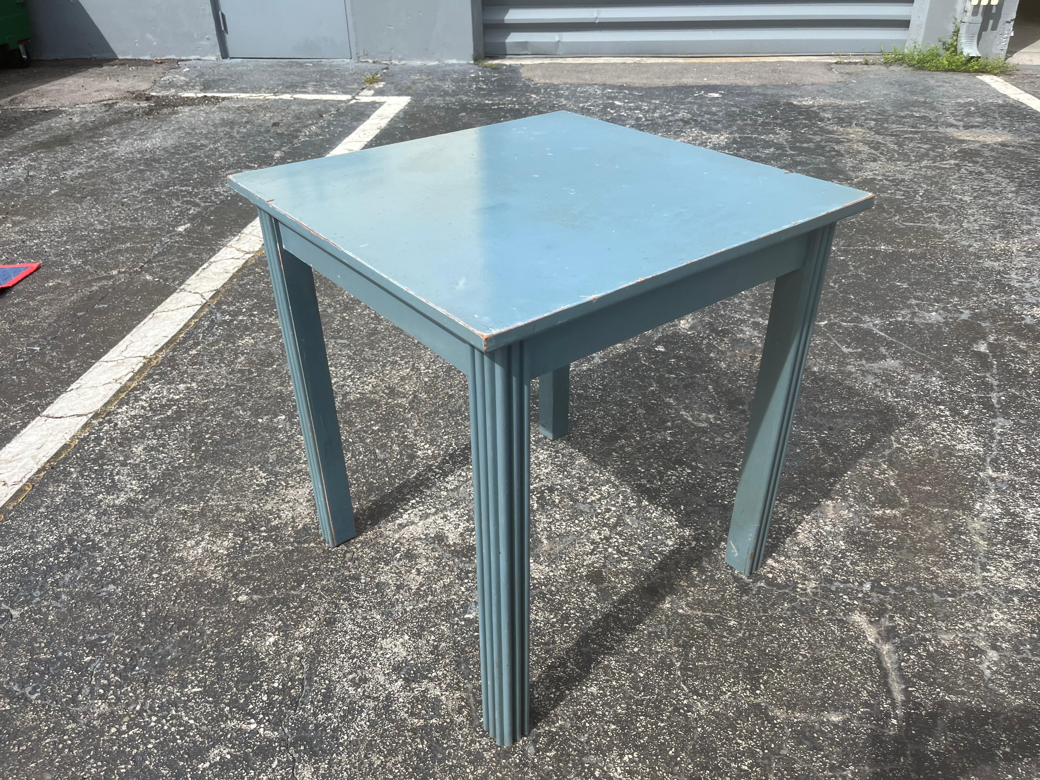 Unique Bauhaus Table by Max Fellerer For Sale 6