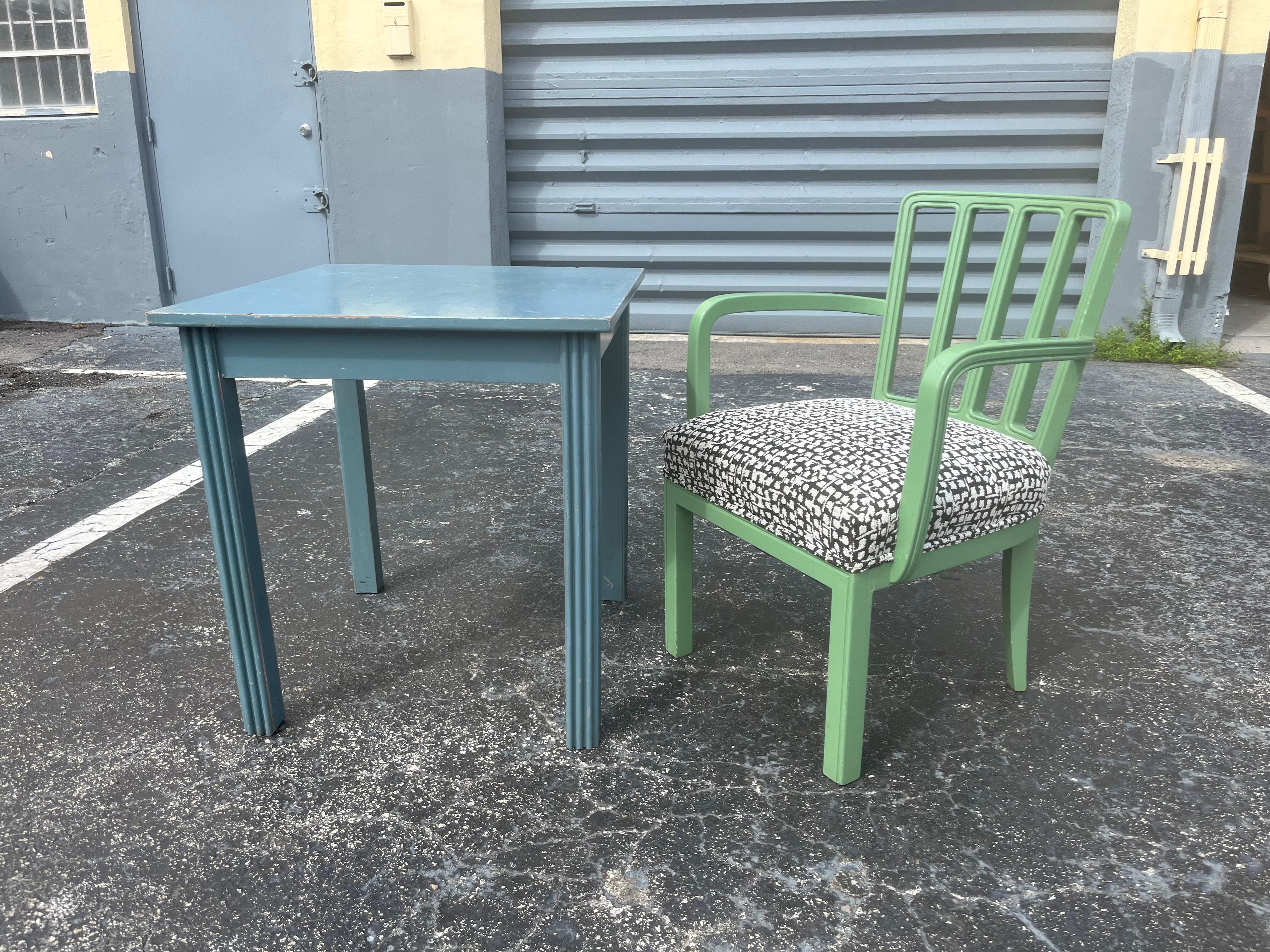 Unique Bauhaus Table by Max Fellerer For Sale 7