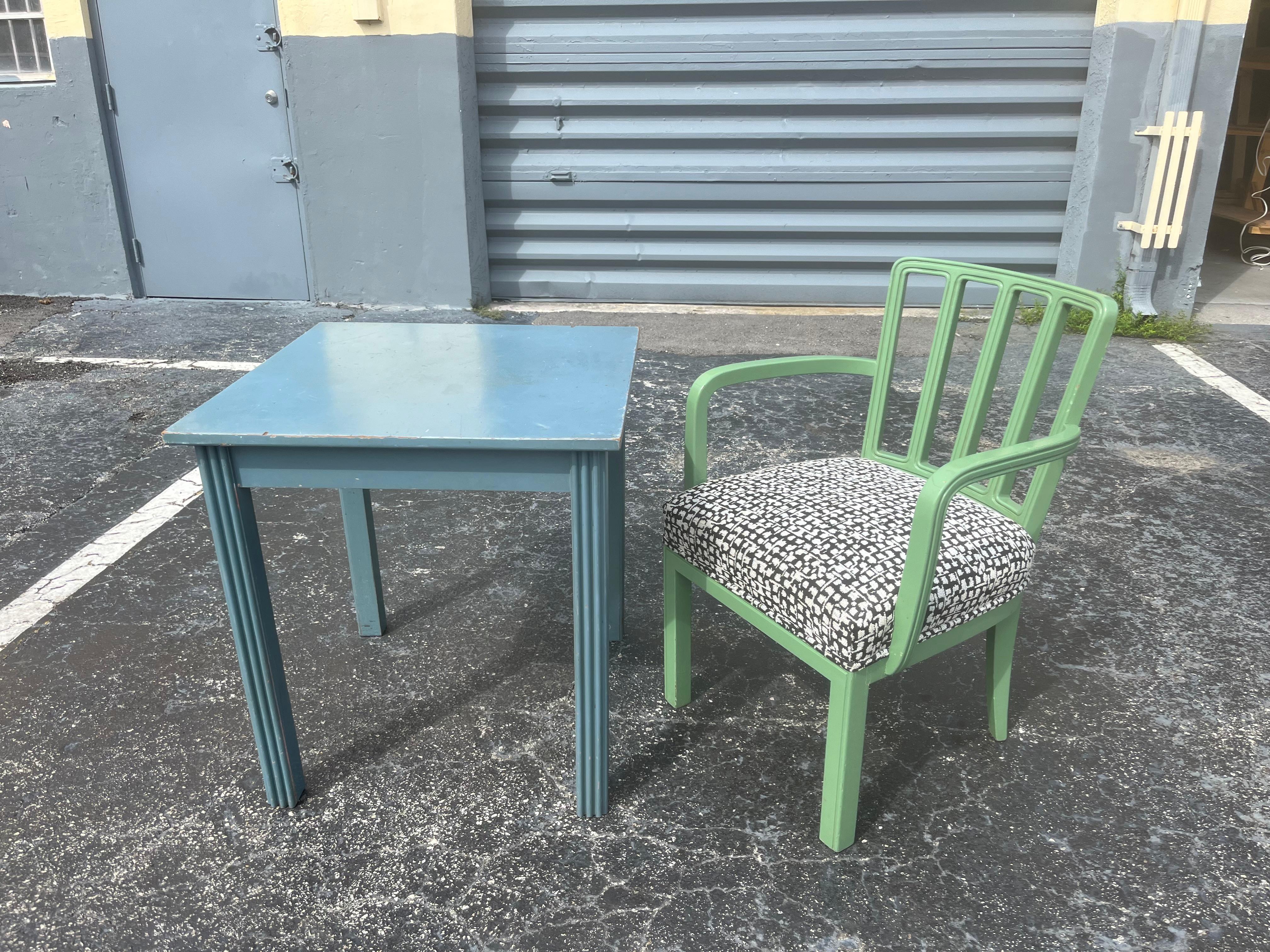Unique Bauhaus Table by Max Fellerer For Sale 8