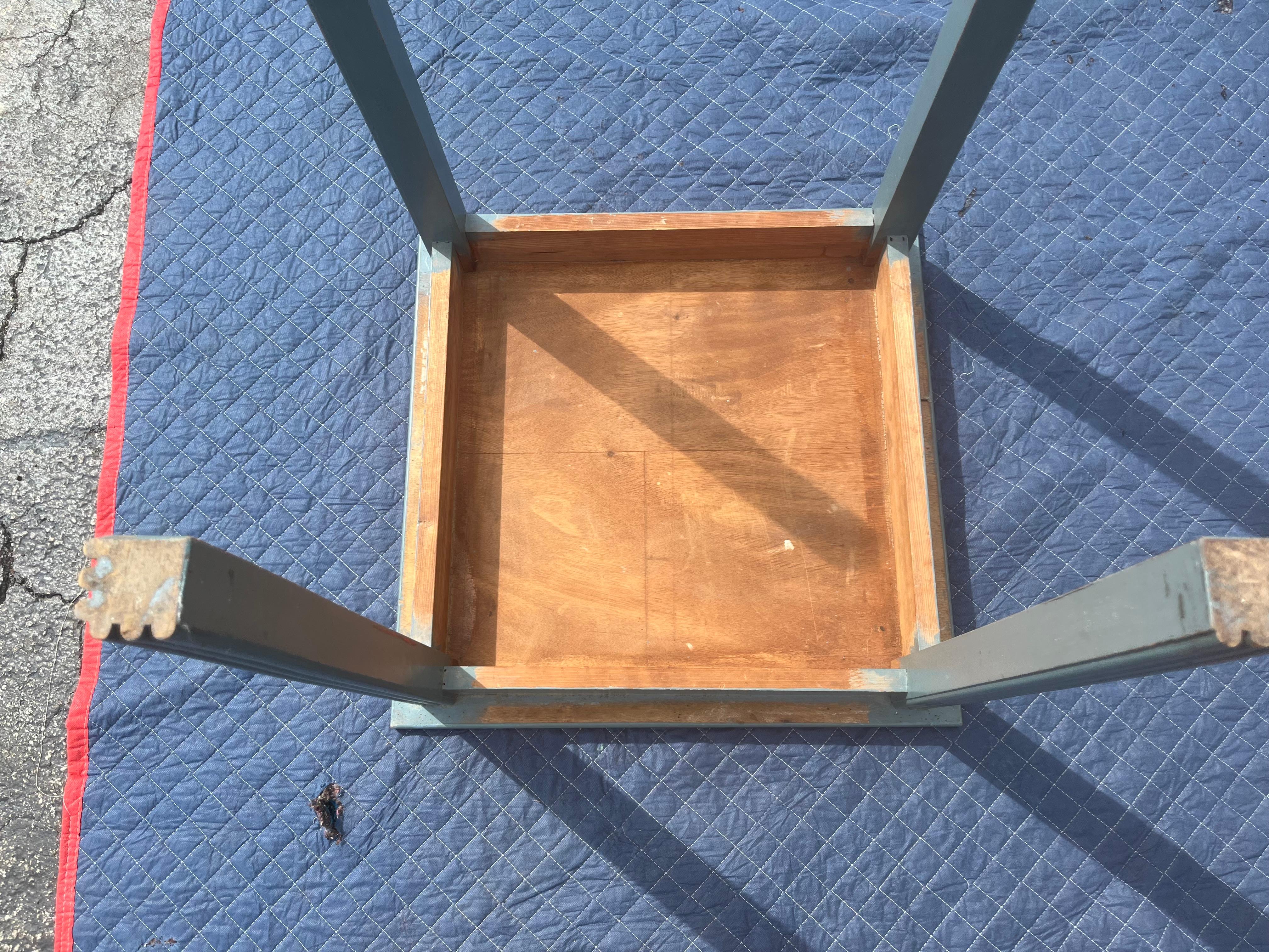 Unique Bauhaus Table by Max Fellerer For Sale 9