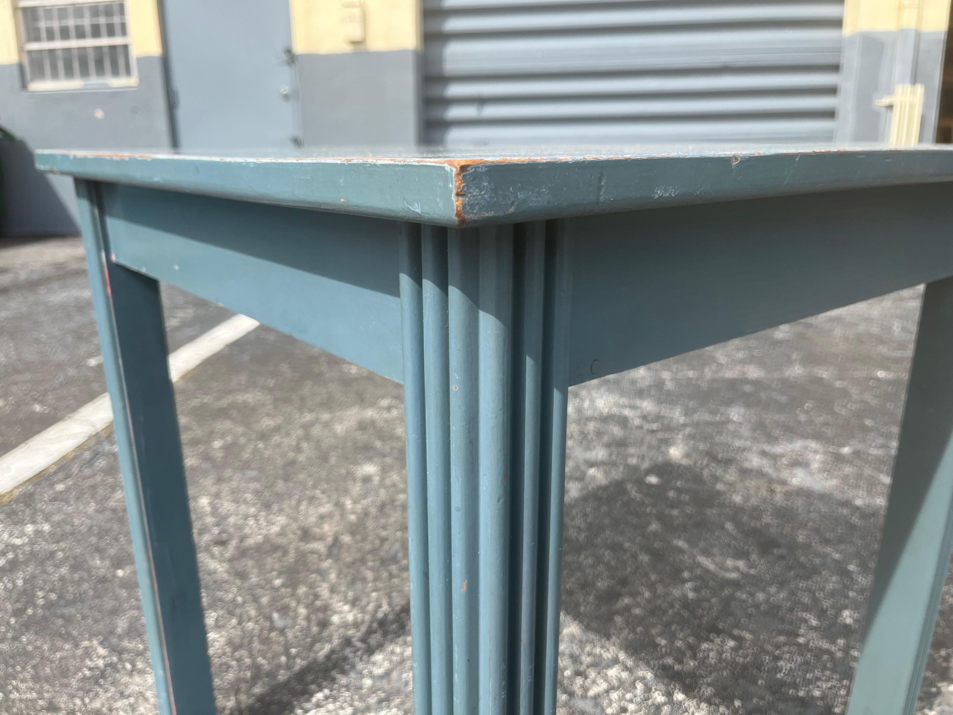 Wood Unique Bauhaus Table by Max Fellerer For Sale