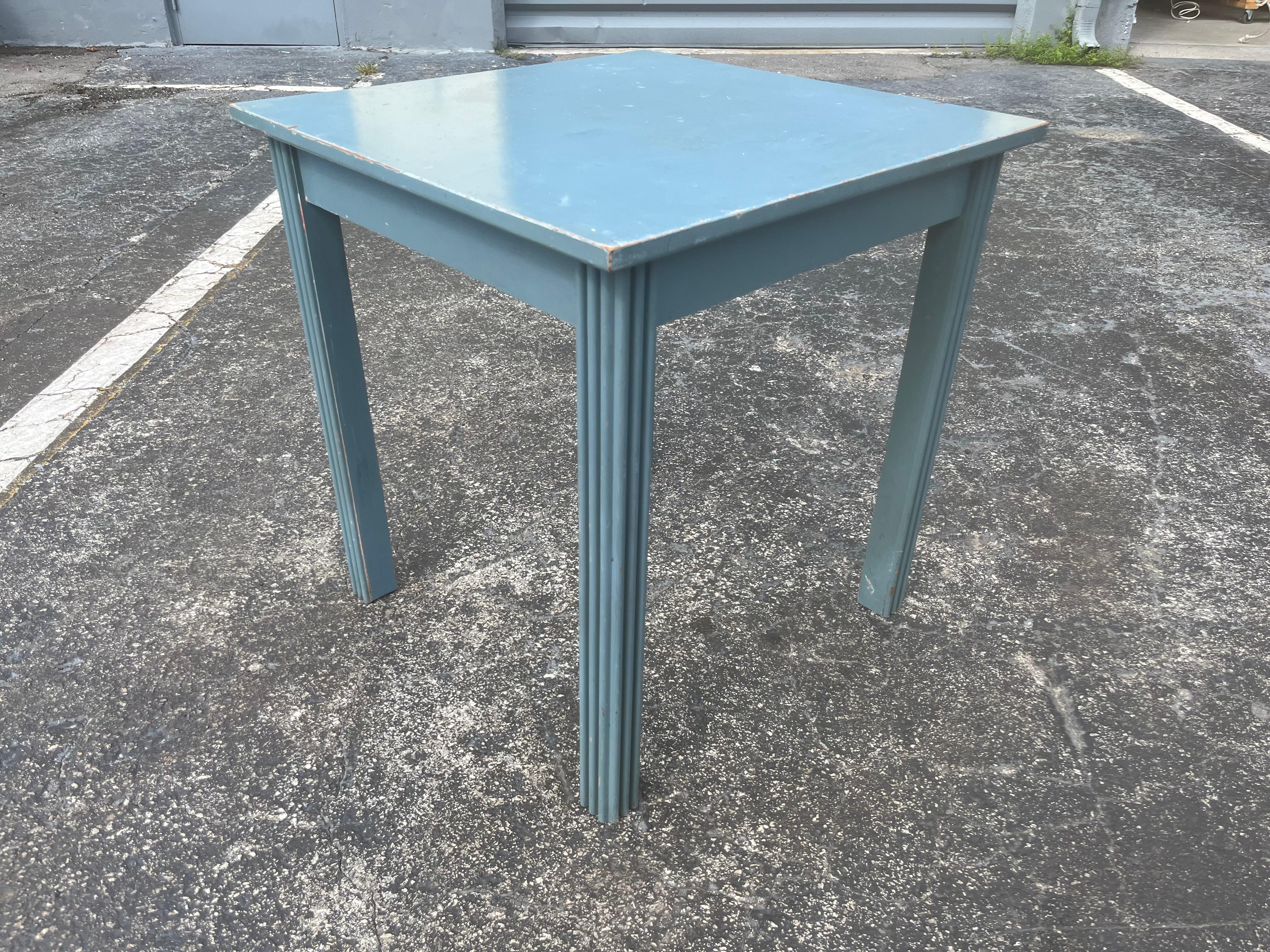 Unique Bauhaus Table by Max Fellerer For Sale 1
