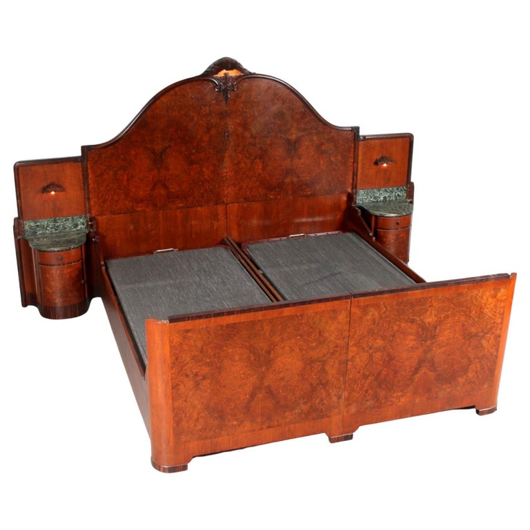 Unique Bed from the Museon in Den Haag, Netherlands, 1920 For Sale at