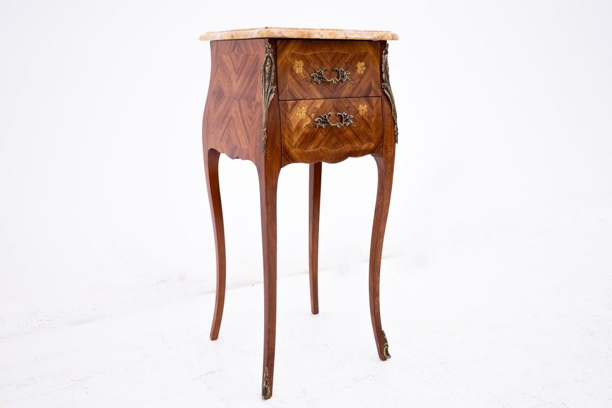 Unique bedside tables, France, circa 1920. In Good Condition For Sale In Chorzów, PL