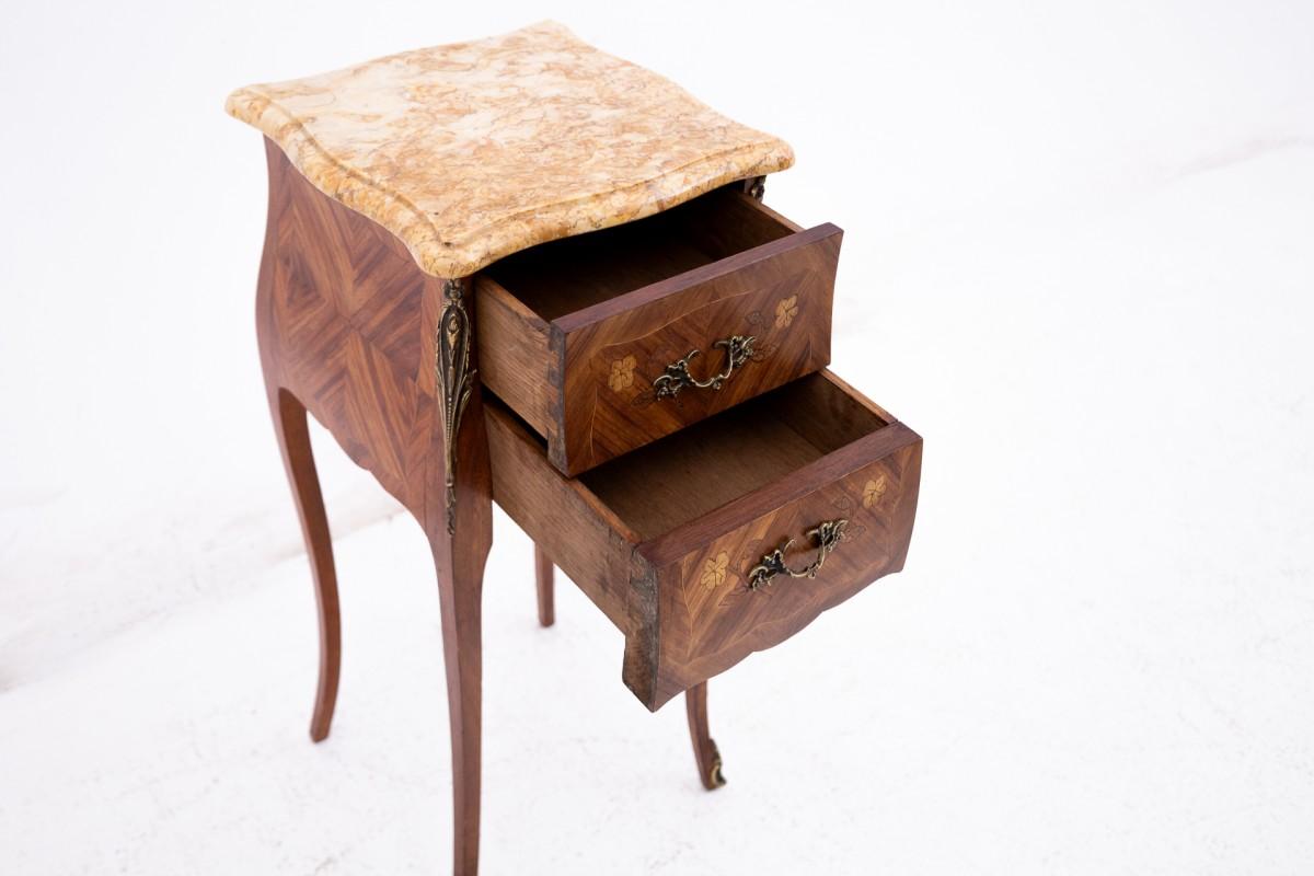 Early 20th Century Unique bedside tables, France, circa 1920. For Sale