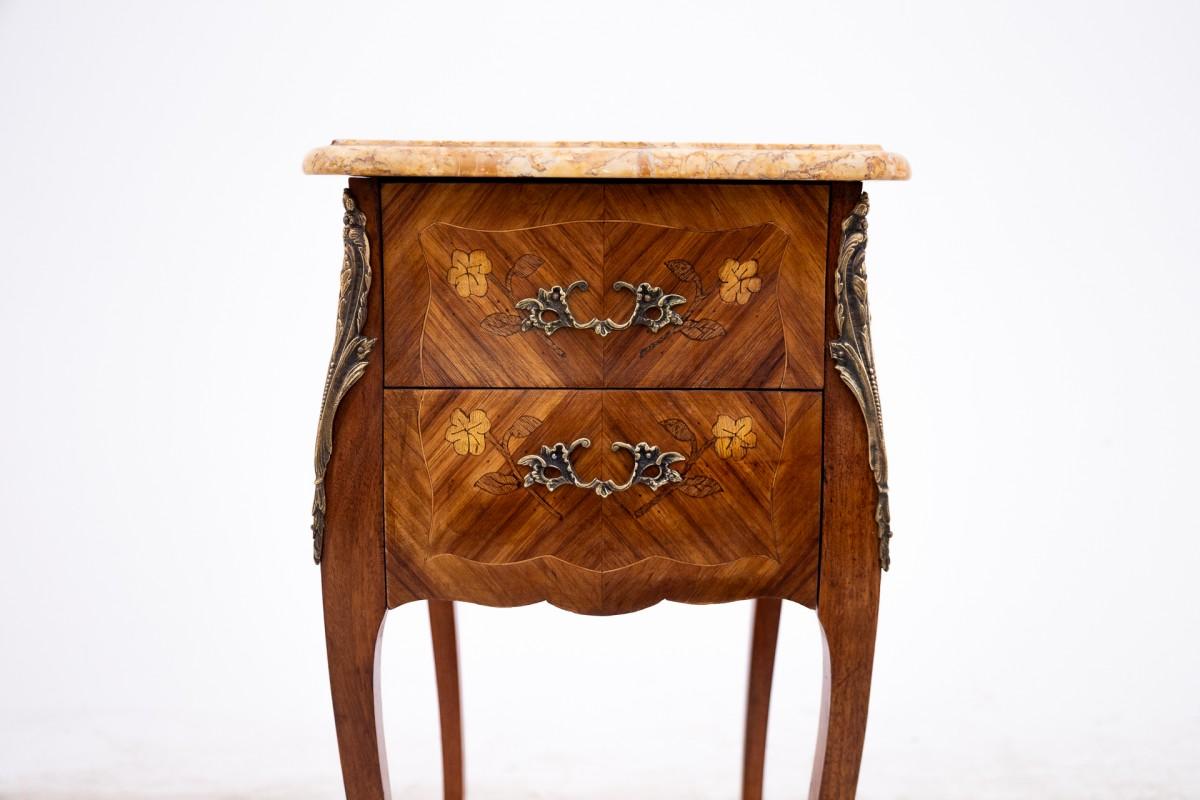 Unique bedside tables, France, circa 1920. For Sale 1