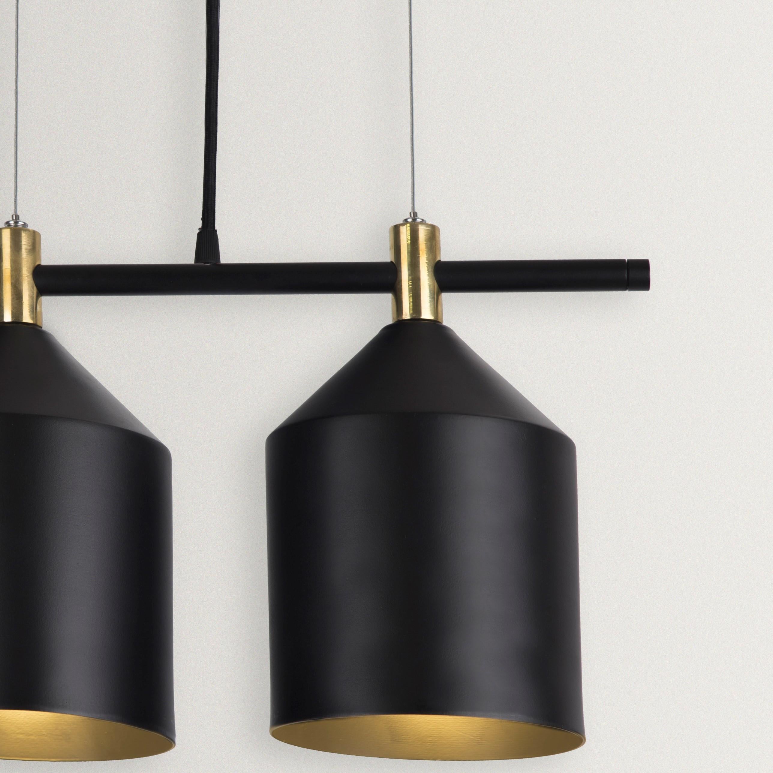 Modern Unique Bell 180 Pendant Light by Hatsu For Sale