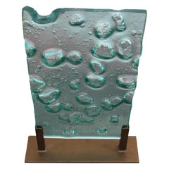 Unique Beveled Glass Modern Art Decorative Accent