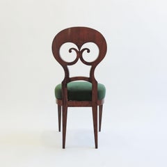 Sedia Biedermeier unica nel suo genere