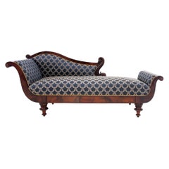 Unique Biedermeier Chaise Longue, circa 1850