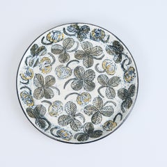 Unique Birger Kaipiainen "Lucky" Dish, Four Leaf Clover, Arabia, 1970s