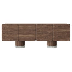 Unique, Black Walnut, Venus Wood Sideboard by Ultramobili