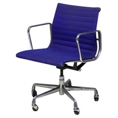 Unique Blue IBM Executive Office Chair by Charles & Ray Eames for Herman Miller