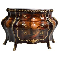 Unique Bombe French Classicism Commode, 20th Century