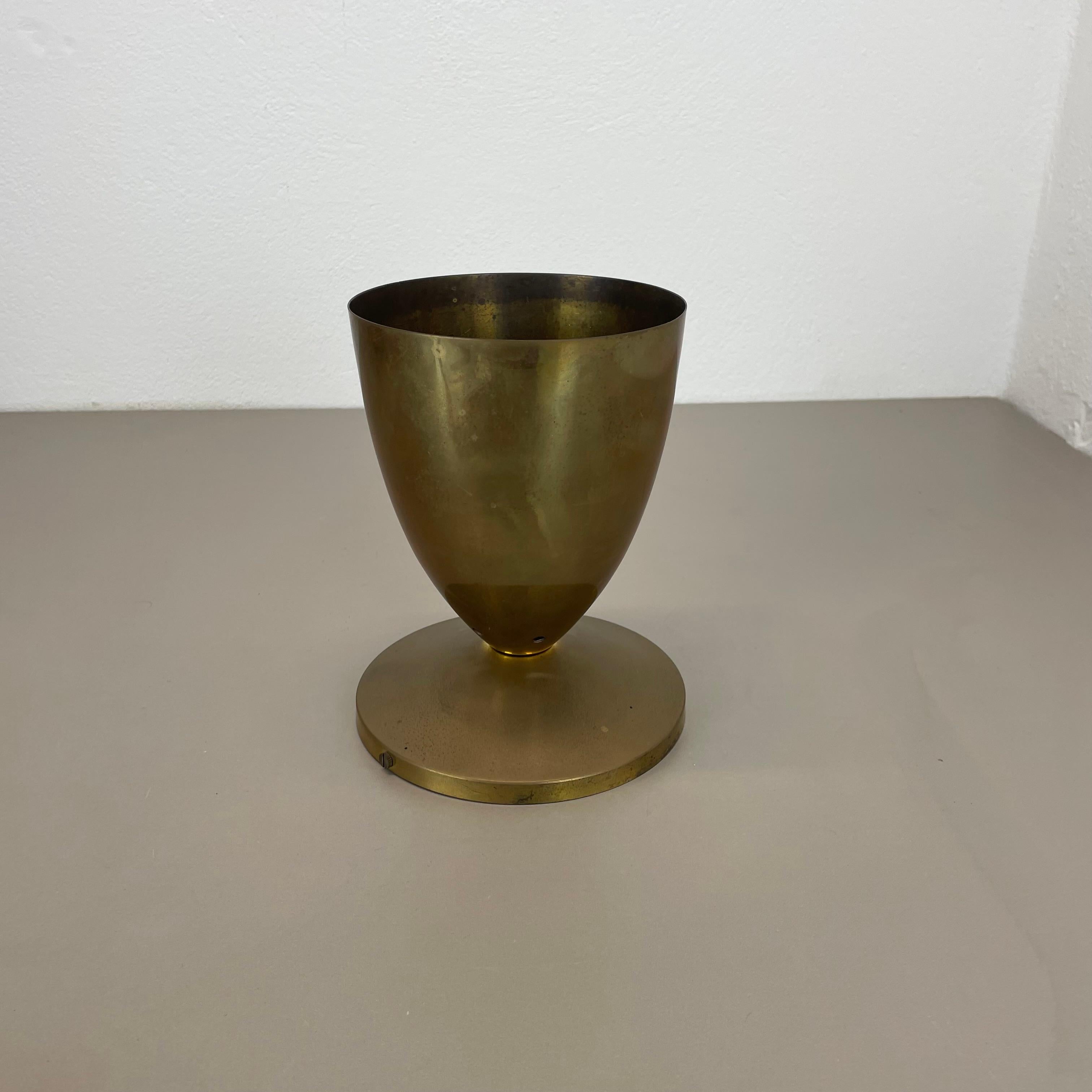 spot unique en laiton Gino Sarfatti Style Ceiling Light Flushmount Italy 1950s en vente 5