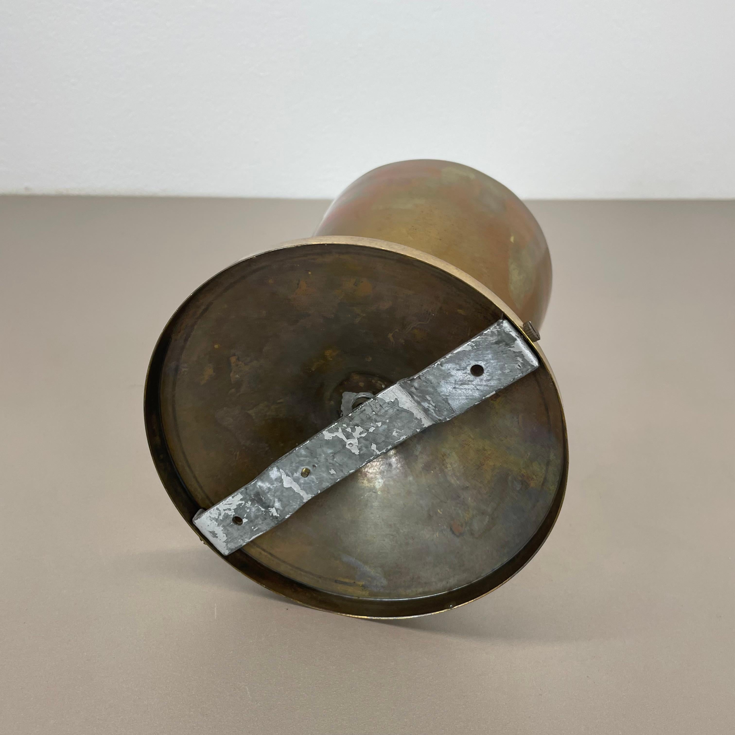 spot unique en laiton Gino Sarfatti Style Ceiling Light Flushmount Italy 1950s en vente 6