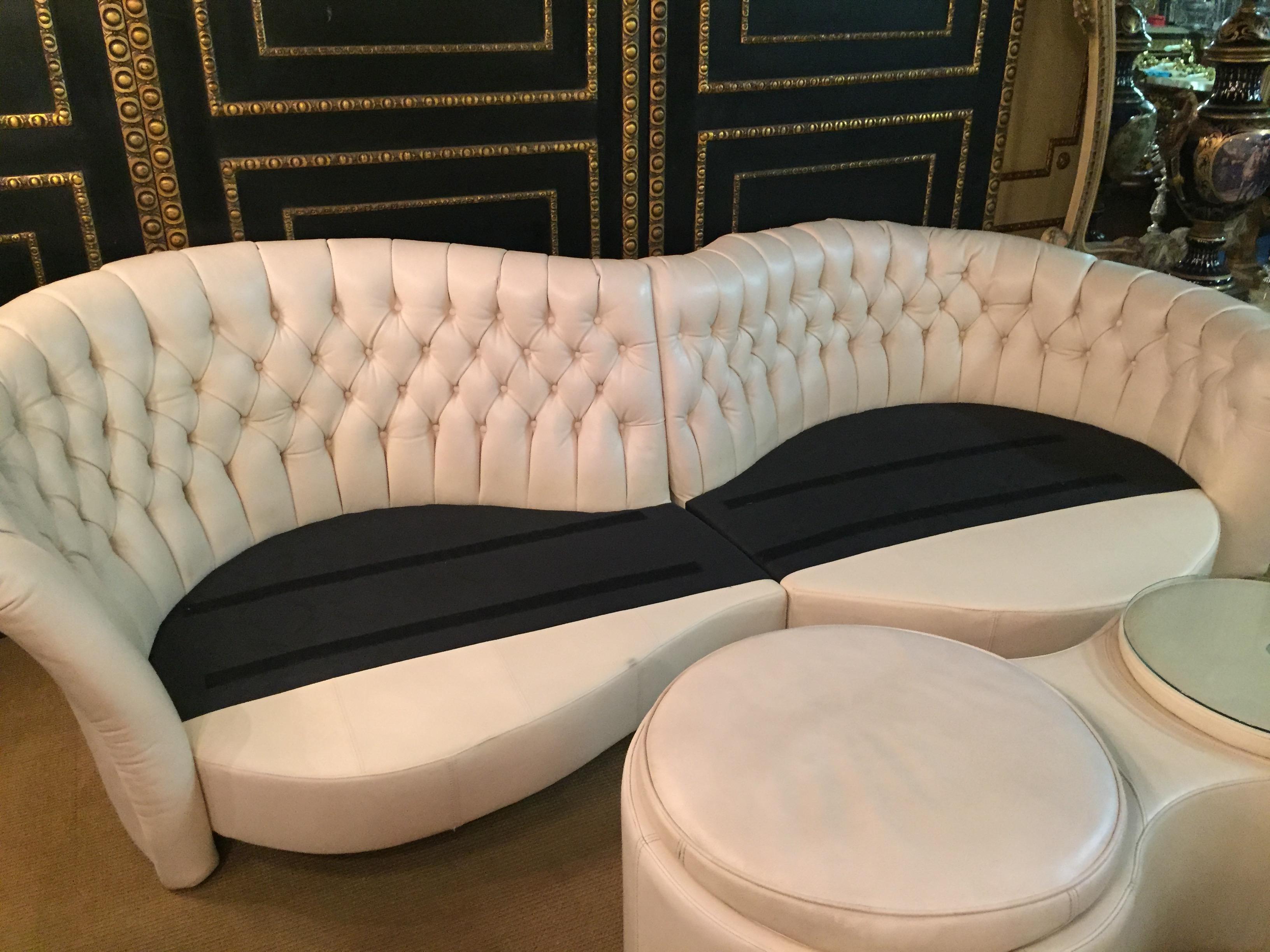 Modern Unique XXL Design Bretz  Sofa Genuine Leather 7