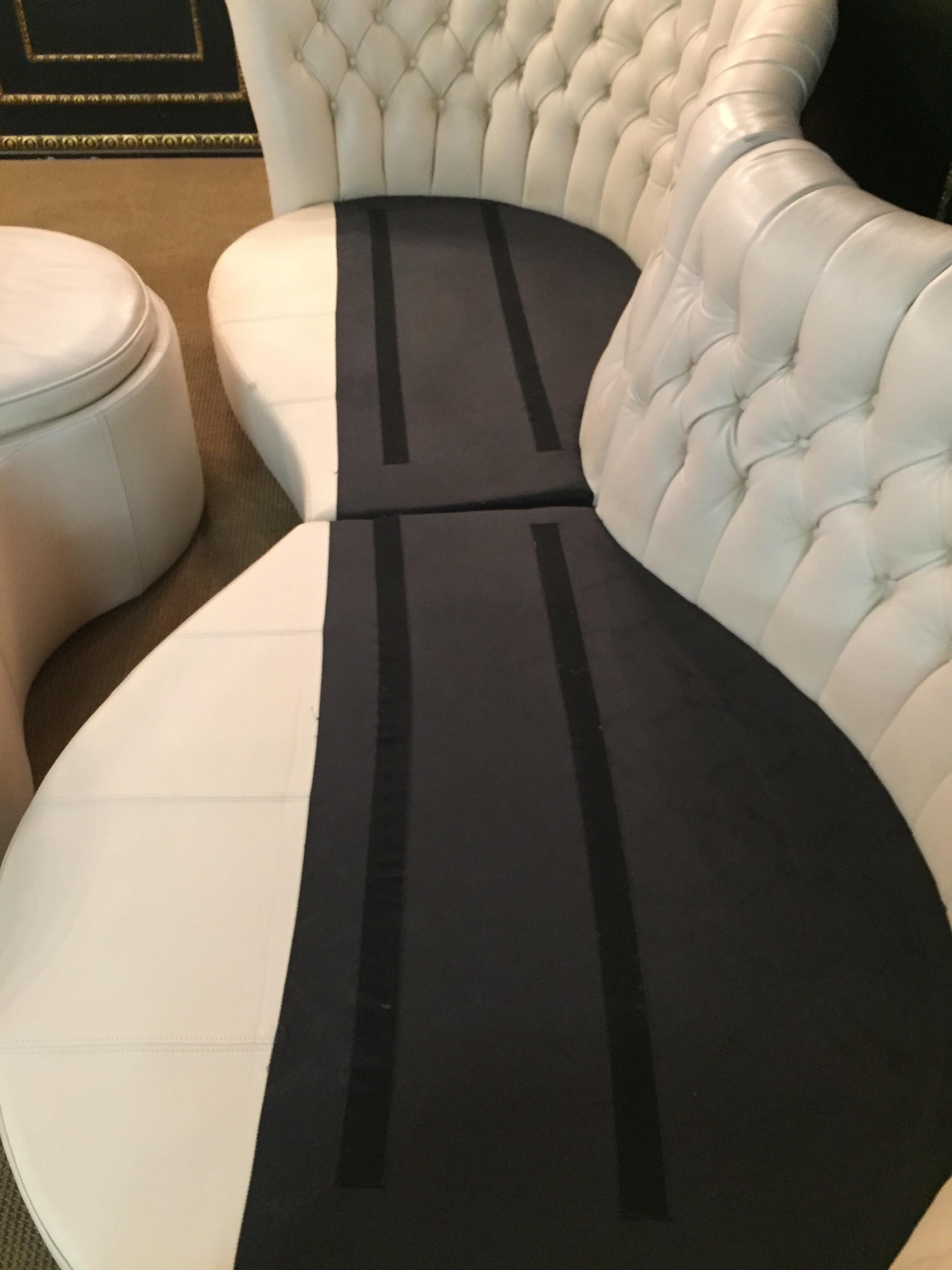 Modern Unique XXL Design Bretz  Sofa Genuine Leather 9