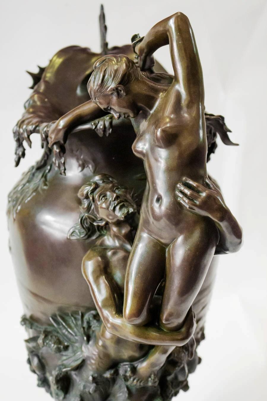 Unique Bronze by Henri Leon Thiebault, 