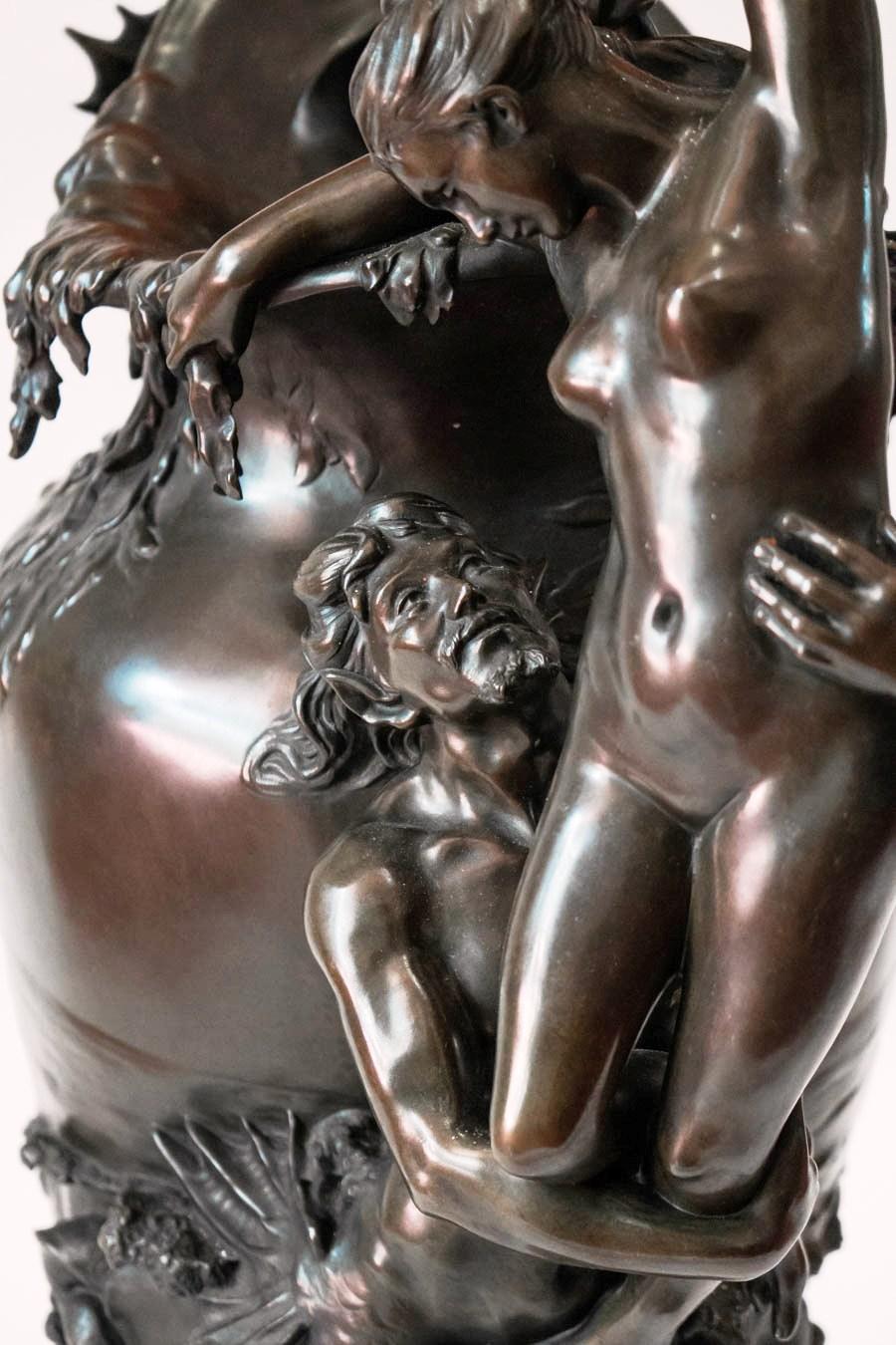 Unique Bronze by Henri Leon Thiebault, 