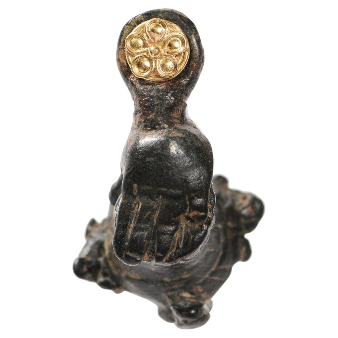 Unique Bronze Roman Artifact as Pendant (no chain)