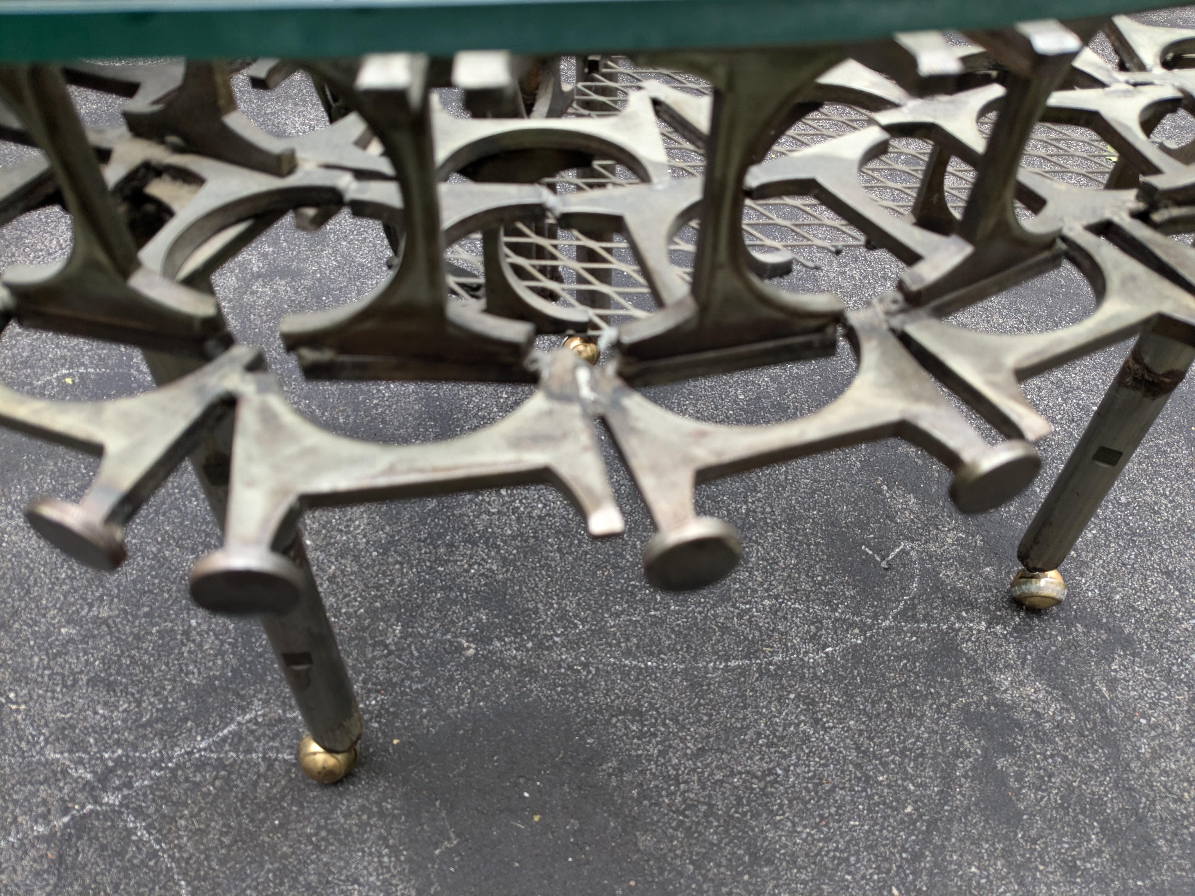 Sculpture de table basse brutaliste unique de Colbert Collins 1976 en vente 1