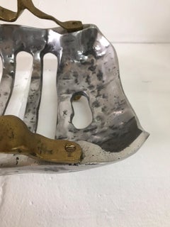 Unique Brutalist Firewood Holder by David Marshall