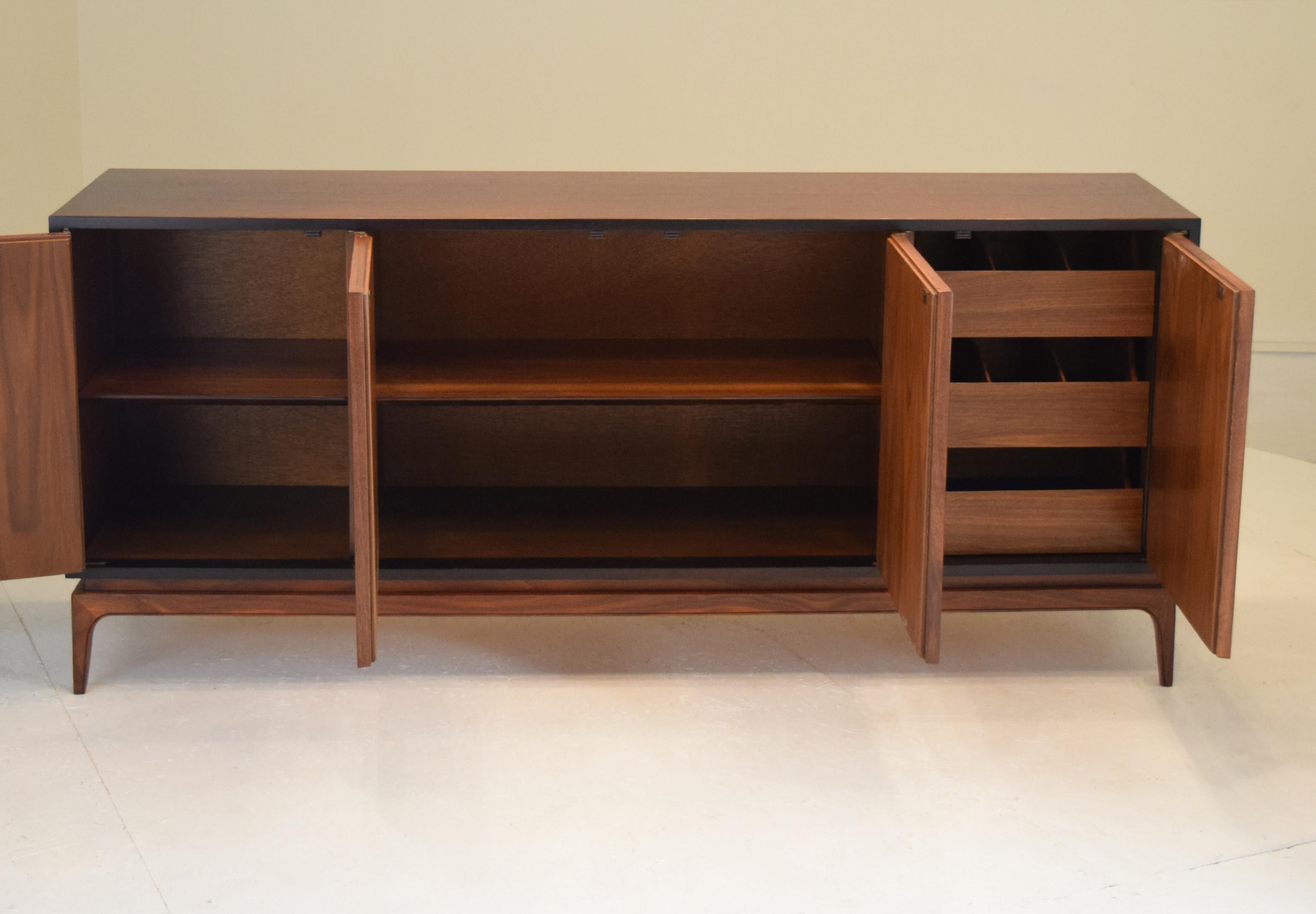 Mid-20th Century Unique Buffet by Specialty Woodcraft