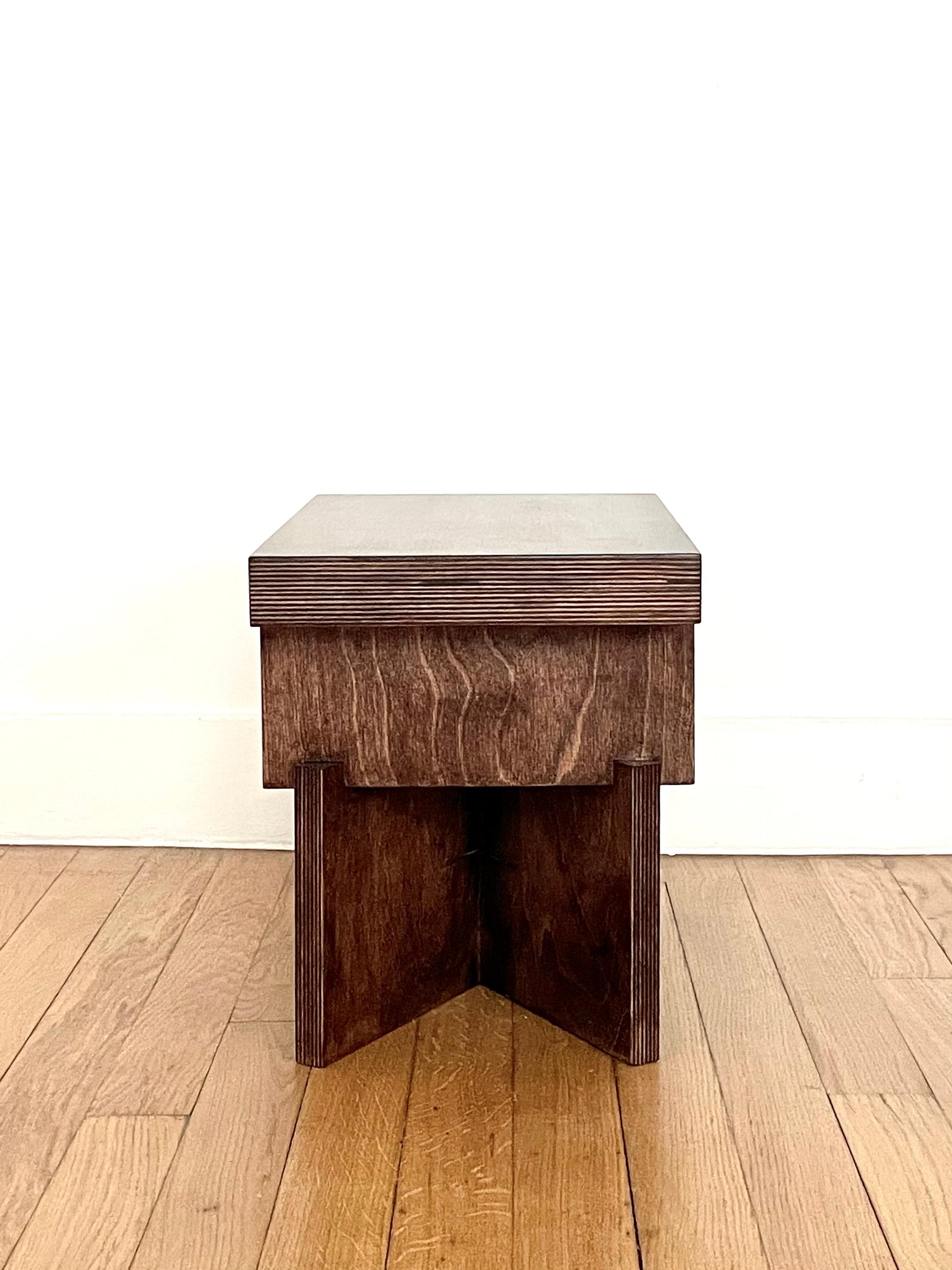 French Unique Building Stool by Goons For Sale