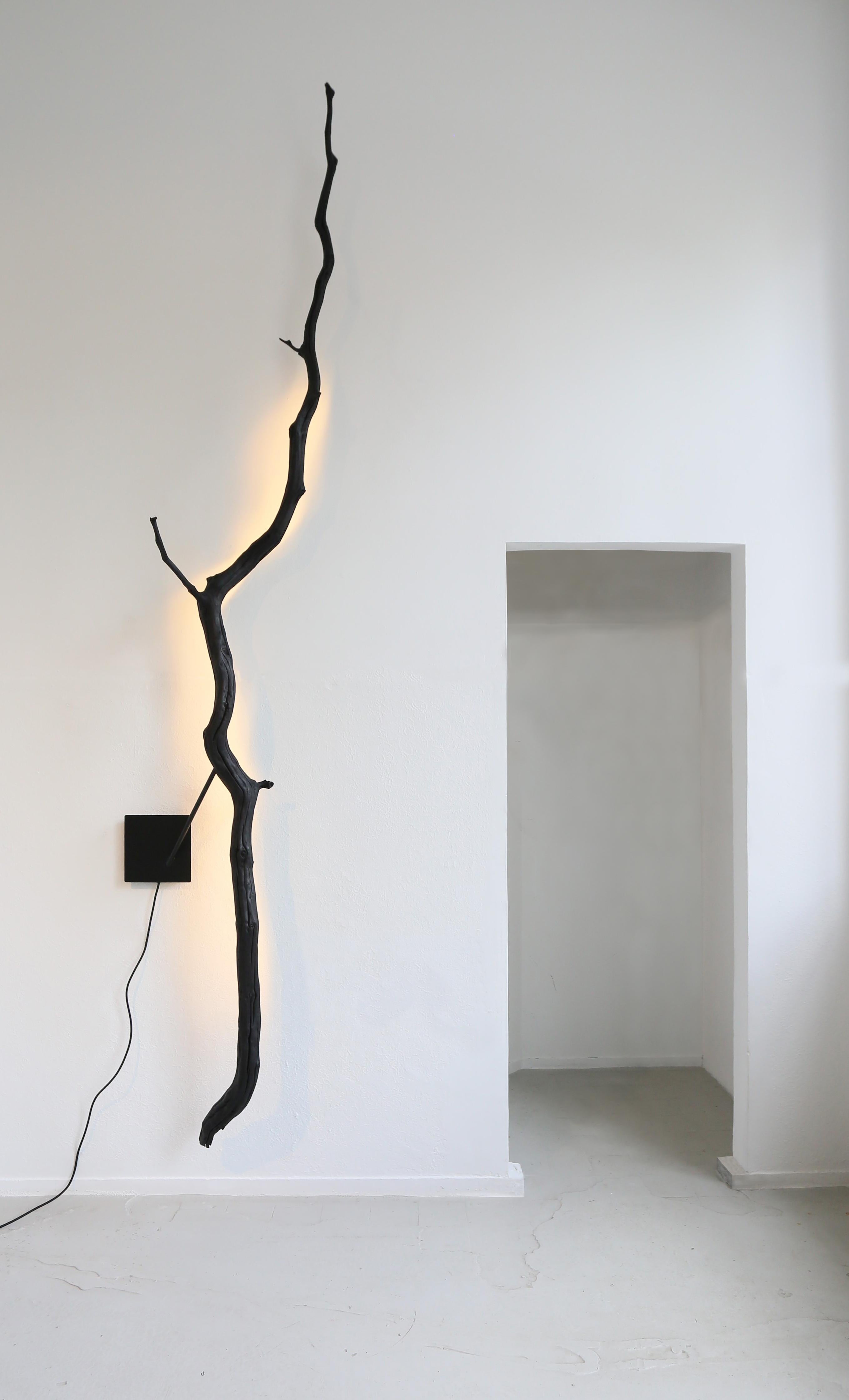 Post-Modern Unique Burning Ego Wall Lamp by Win Verzantvoort