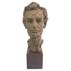Sculpture unique d'Abraham Lincoln