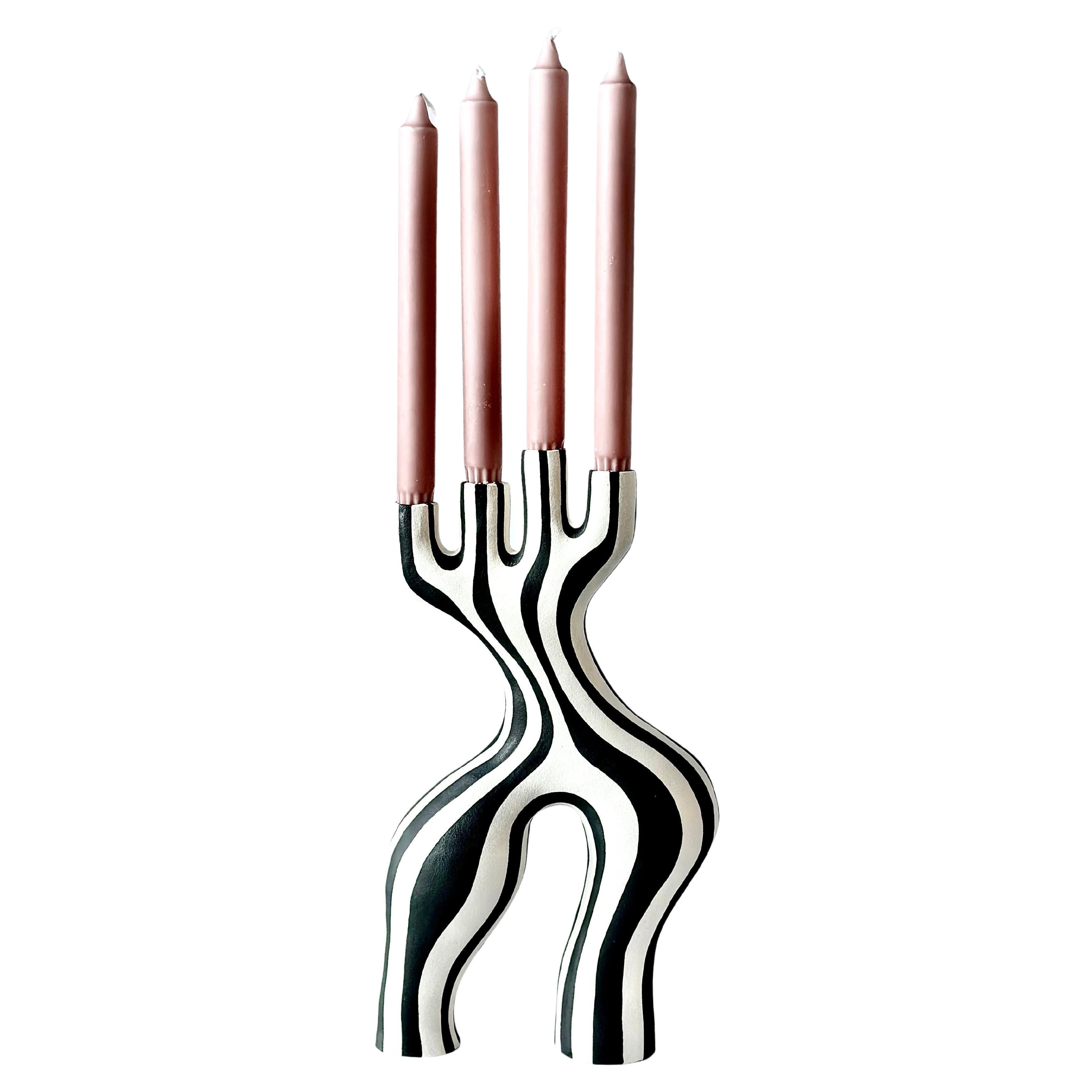 Unique candle holder by Norwegian artist Jossolini