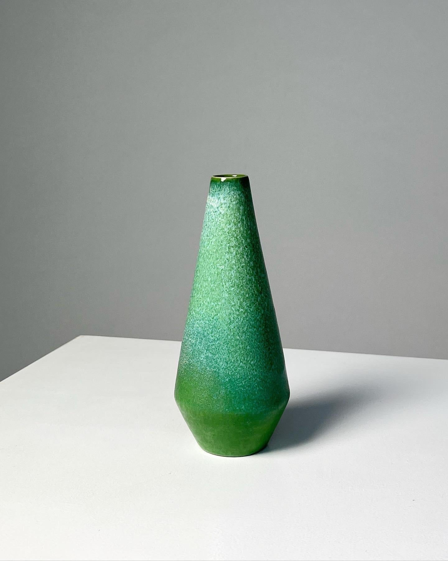 Fait main Vase unique Carl Harry Stalhane Stoneware Rörstrand Sweden Prototype 1960s en vente