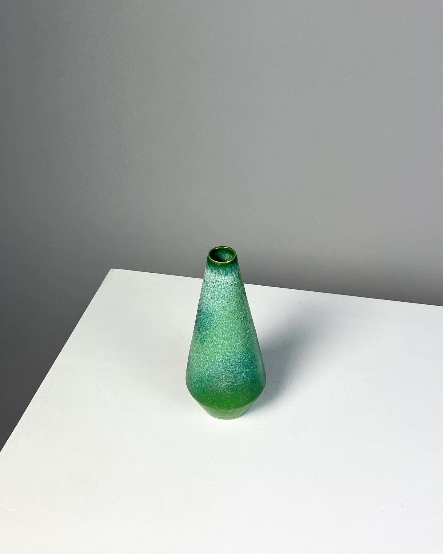Vase unique Carl Harry Stalhane Stoneware Rörstrand Sweden Prototype 1960s Bon état - En vente à Basel, BS