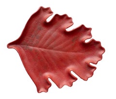 Unique Cast Iron Leaf Platter: A Possible Prototype with Historic Design Roots