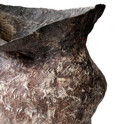 Œuvre d'art unique en céramique signée par Jojo Corväiá