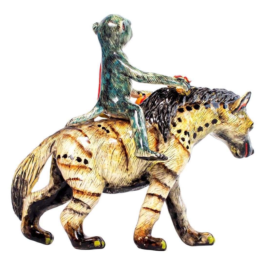 hyena monkey