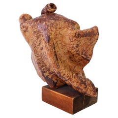 Unique Ceramic Sculpture, Boris Stojkov - 1978 - Own Studio