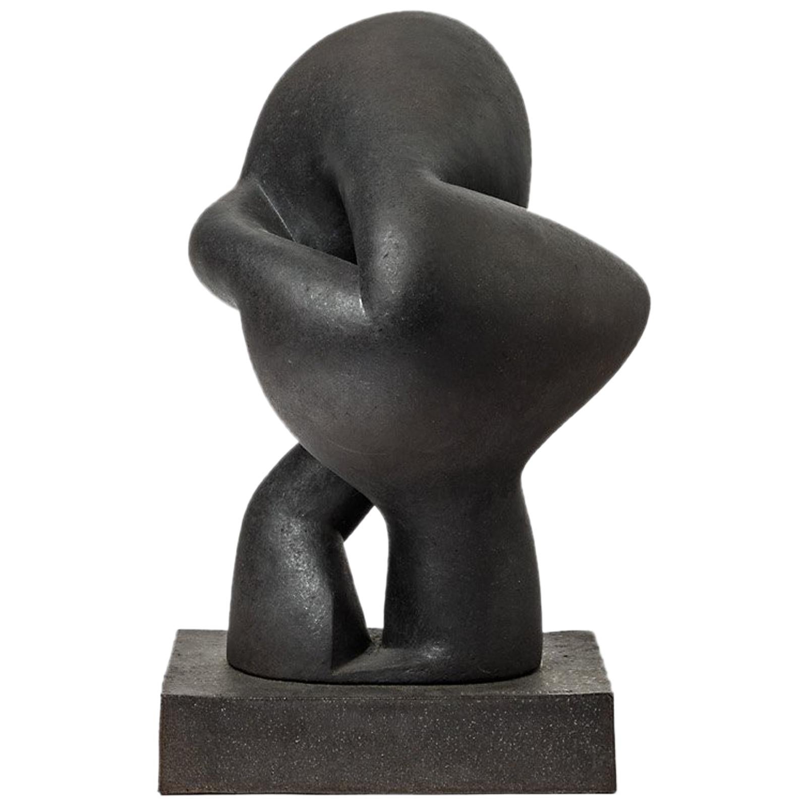 Scultura in ceramica unica di Pierre Martinon, circa 2000