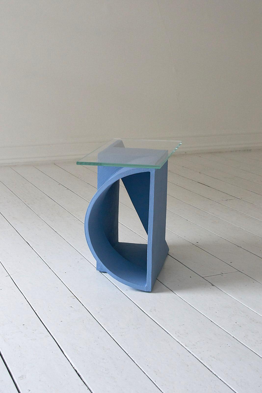 Modern Unique Ceramic Side Table by Theodora Alfredsdottir For Sale