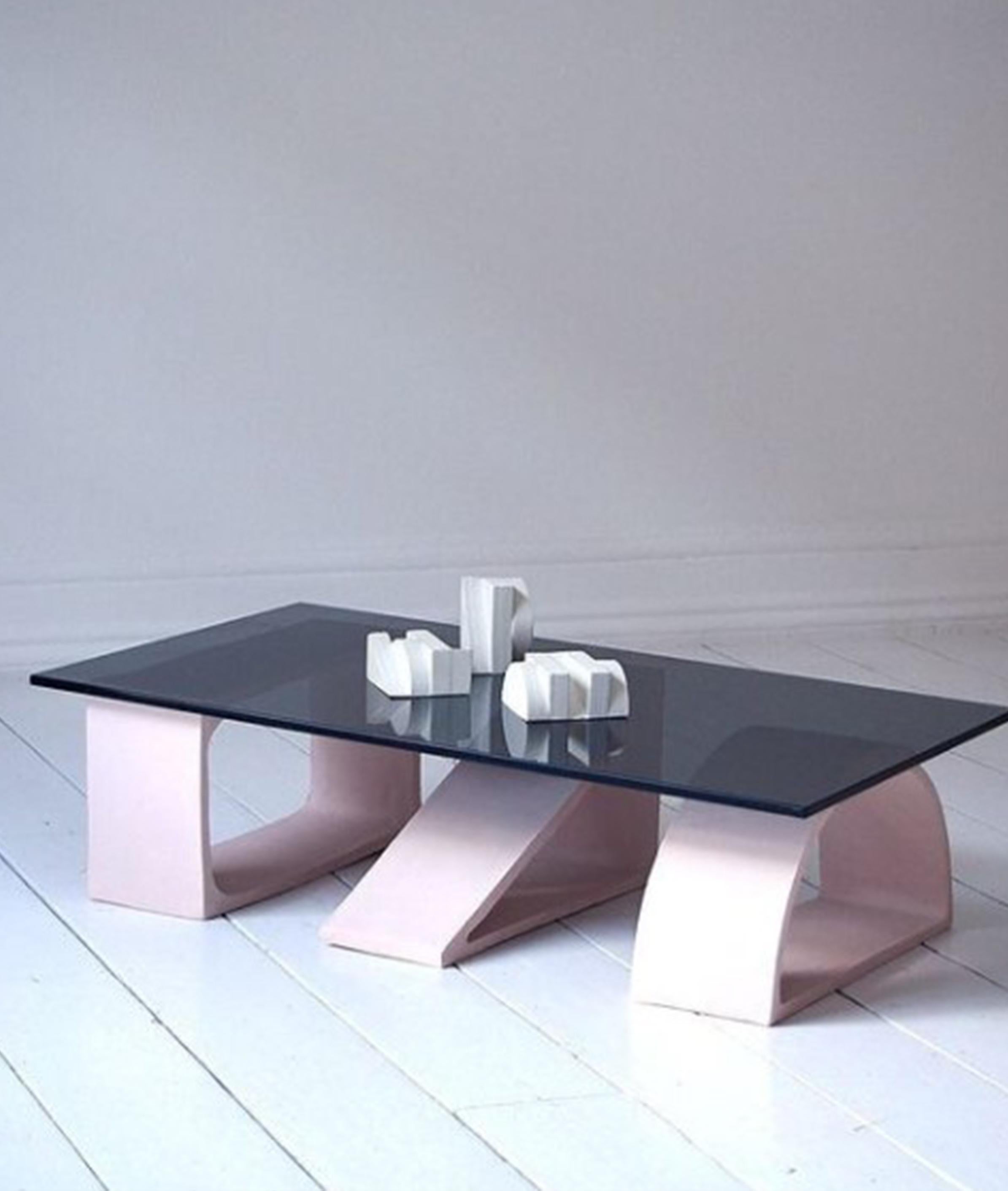 Modern Unique Ceramic Side Table by Theodora Alfredsdottir For Sale