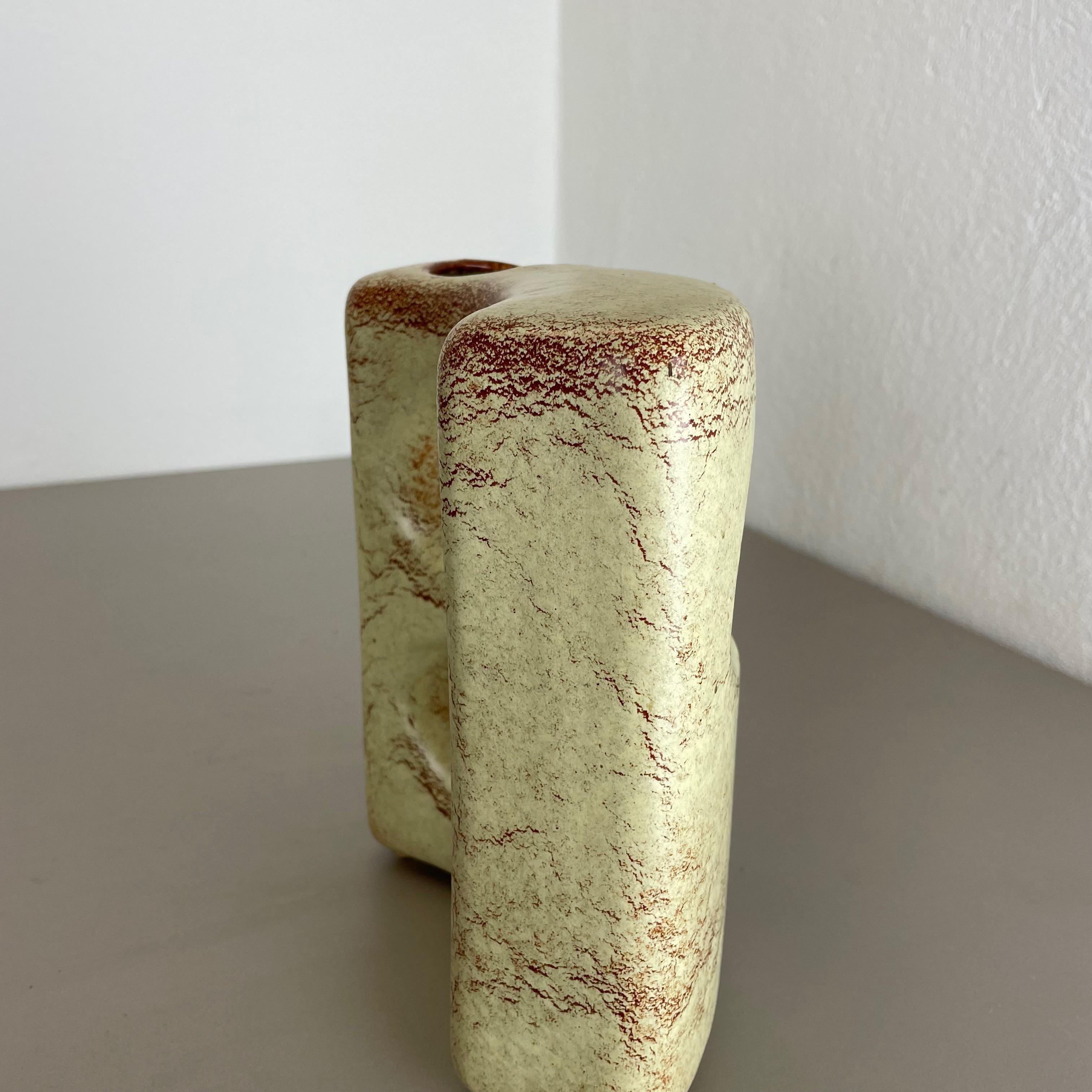 Vase unique en céramique de studio par Bertoncello Schiavon Ceramics, Italie, années 1970 en vente 7
