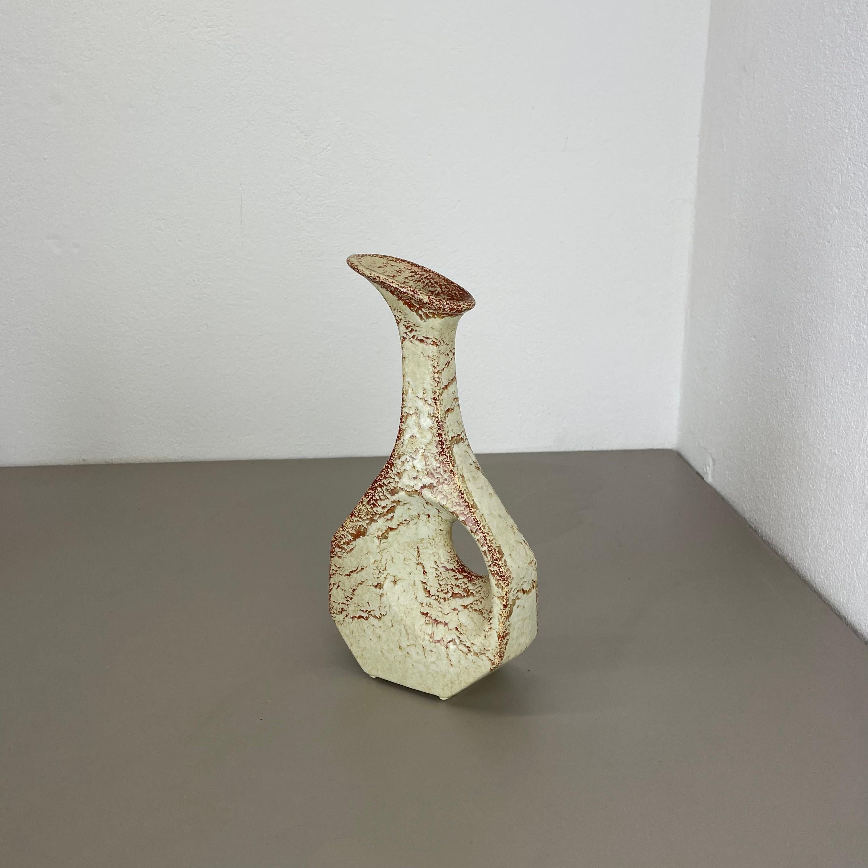 Vaso unico in ceramica Studio Pottery di Bertoncello Schiavon Ceramics, Italia anni '70 in vendita 7